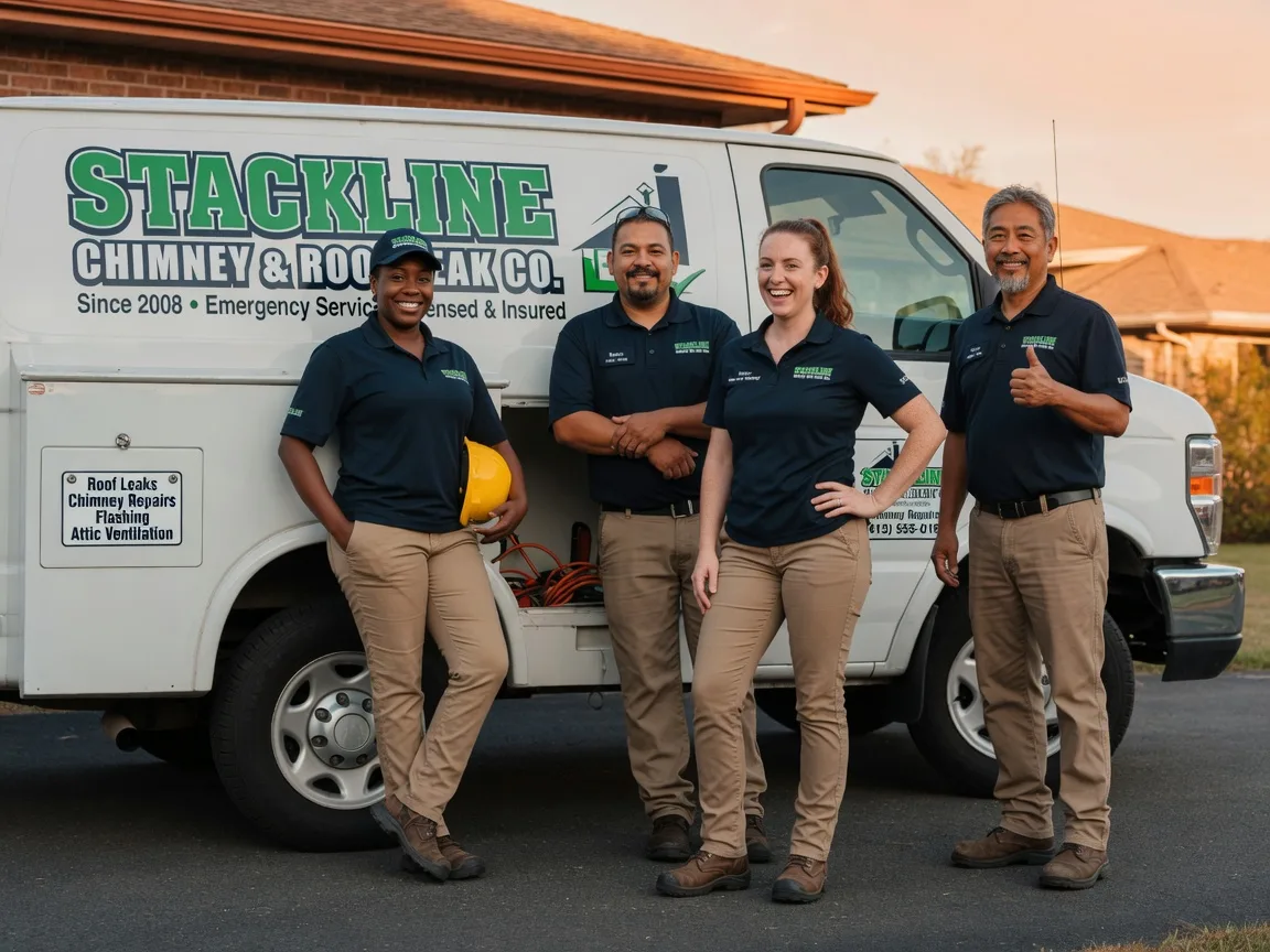Chimney flashing repair company in Stratford, OK